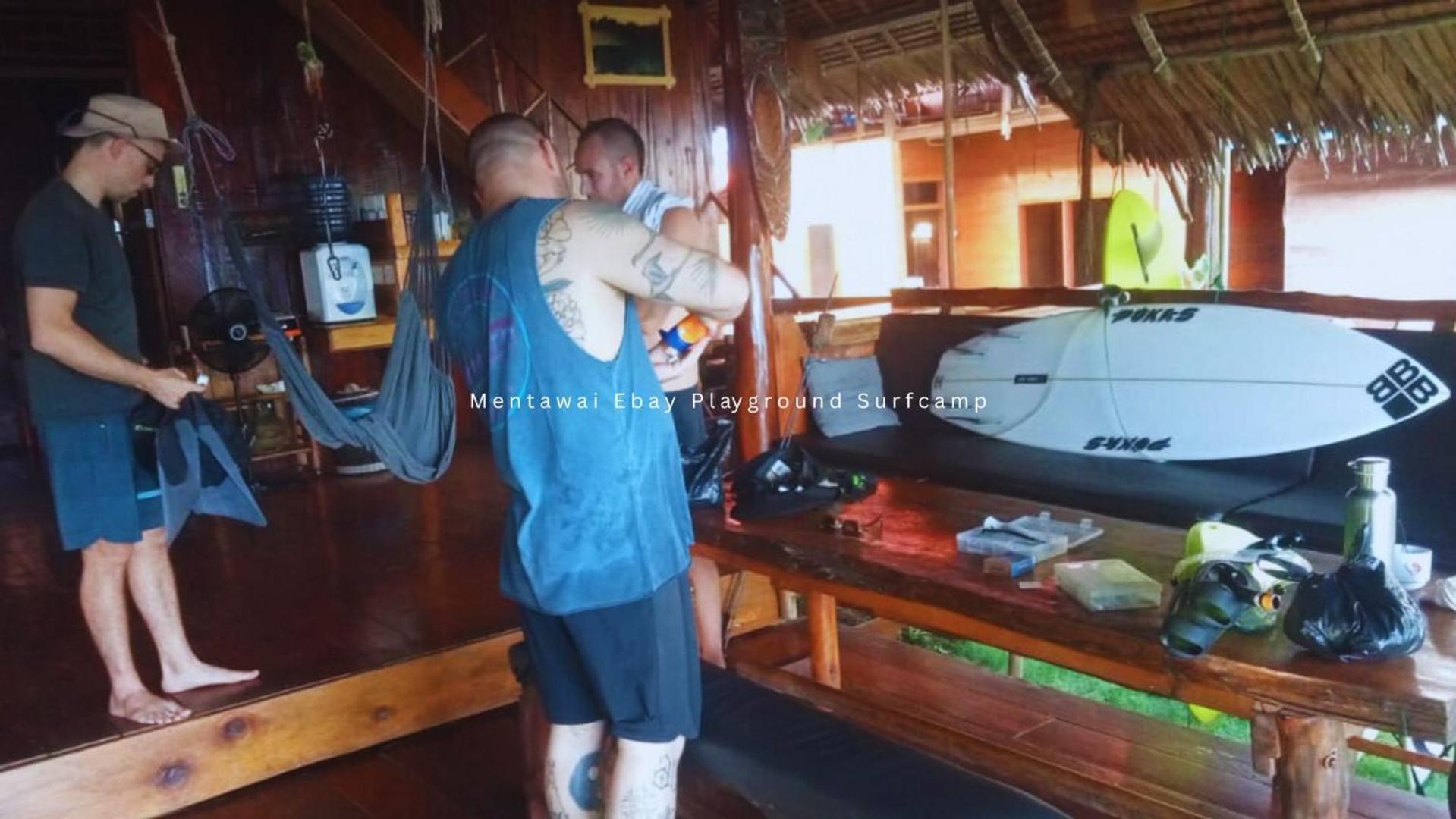 Mentawai Ebay Playground Surfcamp Villa Masokut Eksteriør billede